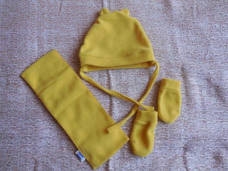 Čiapka, šál, rukavičky, 68