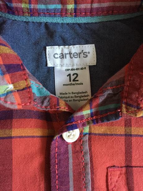 Chlapcenske kosele carters, carter's,86