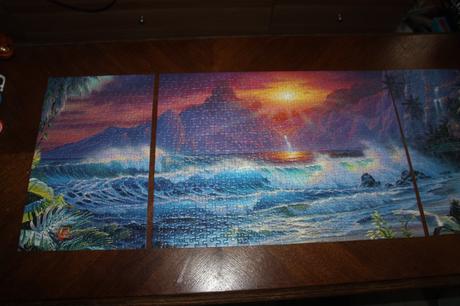 Puzzle triptychon pláž 1000, 