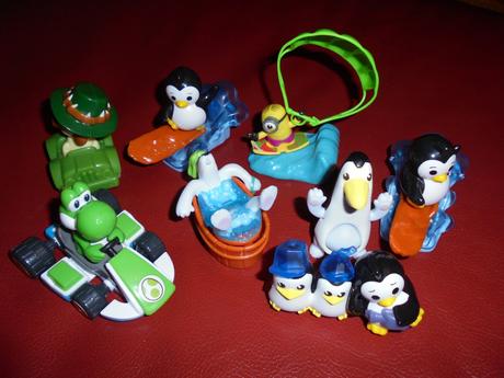 Hračky z veľkých kinderiek,