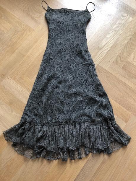 Mango hodvábne šaty, xs - s, mango,s