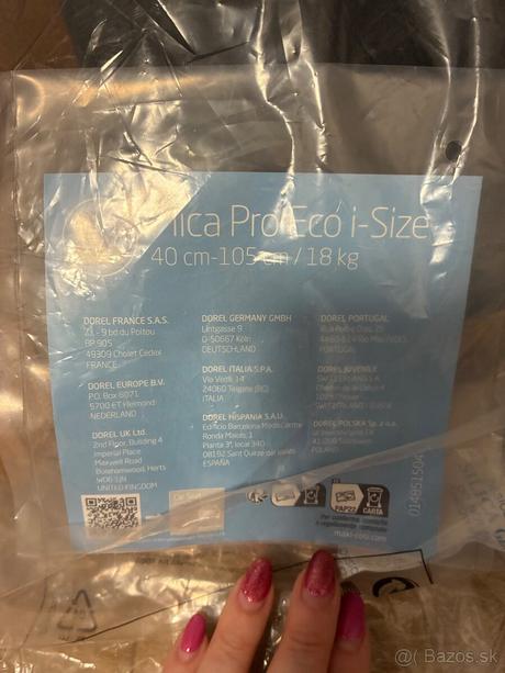 Autosedacka maxi cosi mica pro eco size, maxi cosi