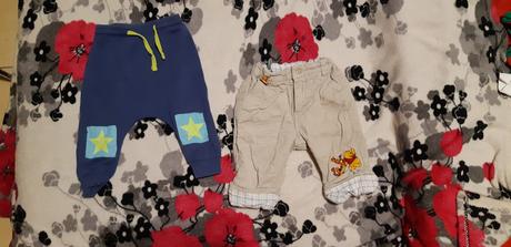 Detské nohavice, h&m,68