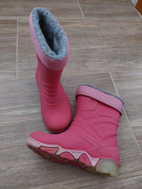 Zateplené gumené čižmy č.28-29, 28