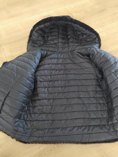 Obojstranný dievčenský kožuštek, terranova,152