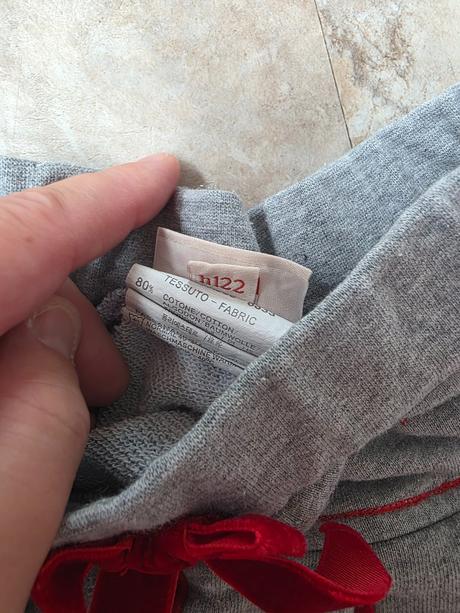 Sivočervená sukňa 122, brums,122