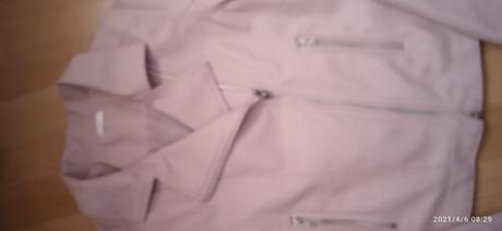 Dievčenská koženková bunda, 164