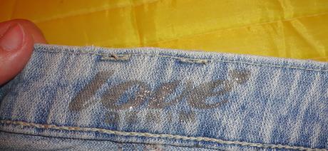 Rifľová sukňa v. 36, denim,36