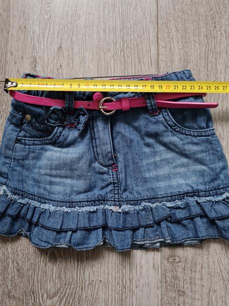 Riflova detská sukňa, palomino,92