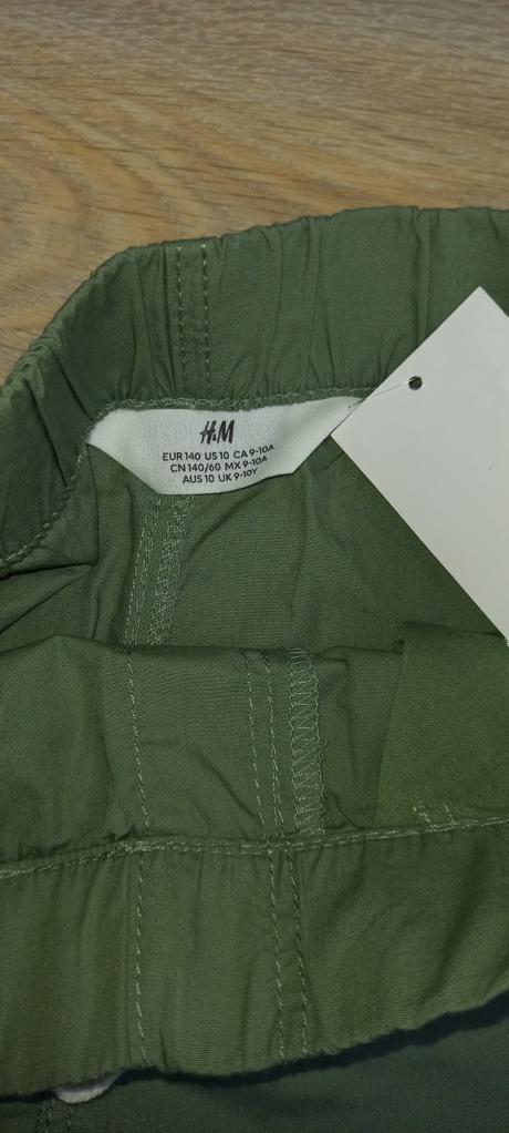 Šortky h&m 2 ks, nenosené, h&m,140