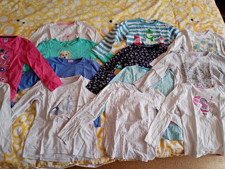 13 ks tričko s dlhým rukavom, 110