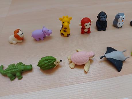 Veľká sada gumených zvieratiek, 