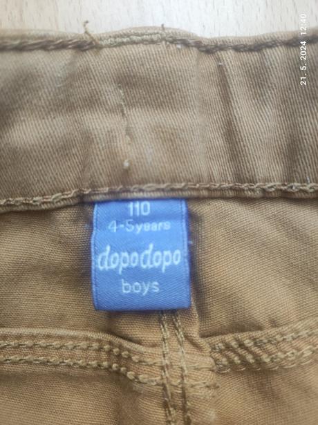 Nohavice pre chlapca 110, dopodopo,110