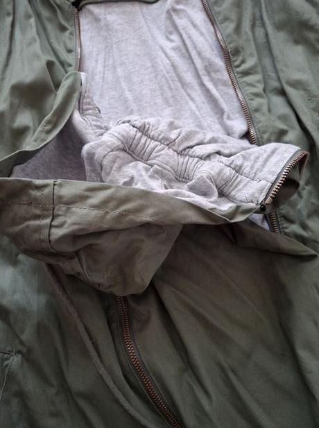 Dámska tehotenská bavlnená parka, esmara,m