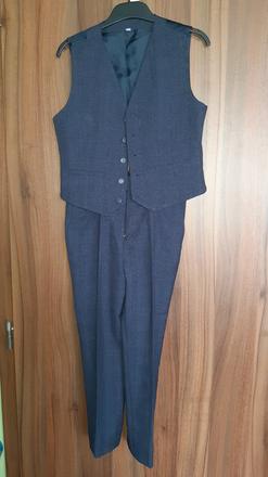 Set nohavice + vesta, 134