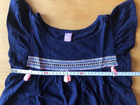 Tmavomodry top so strapcekami, dopodopo,116