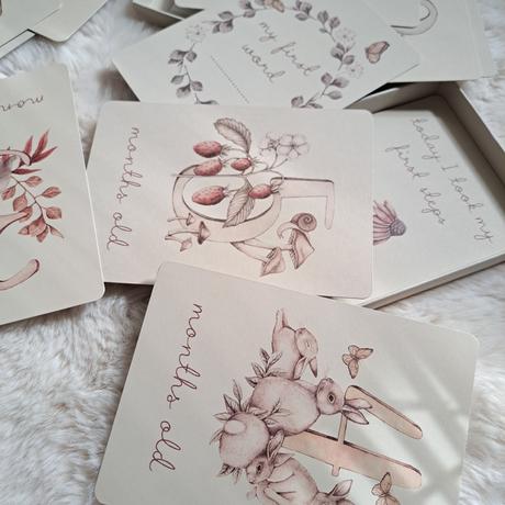 Míľnikové kartičky newbie les, 