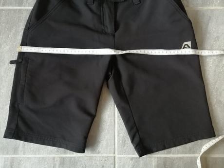Softshell čierne kraťase alpinepro, v34, alpine pro,34