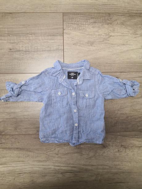Košeľa pre chlapčeka h&m 62, h&m,68
