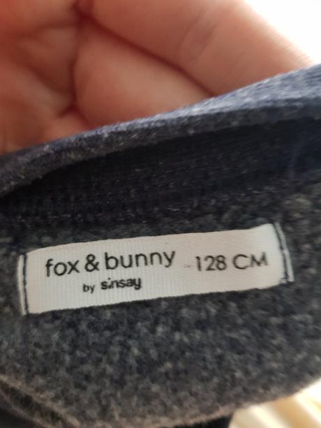 Tričko - pulóver, fox & bunny,128