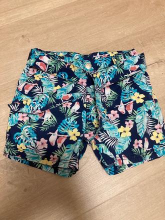 Kraťasy džungľa, h&m,128
