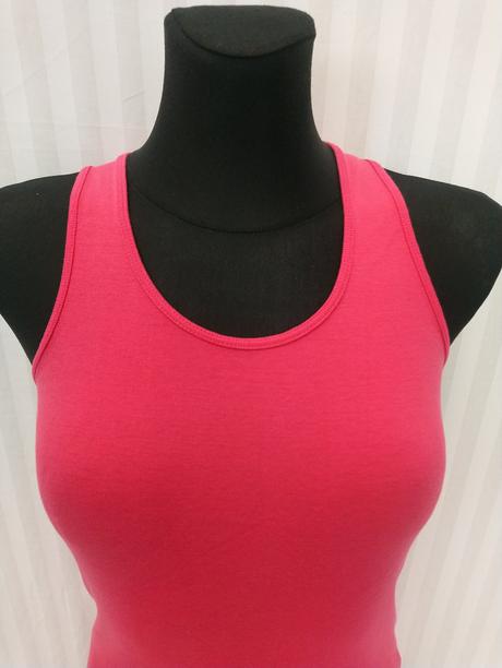 Dámsky sýto ružový elastický top, alcott, xs, xs