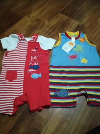 Nohavice a opaľovačky "minimode, mothercare", next,62