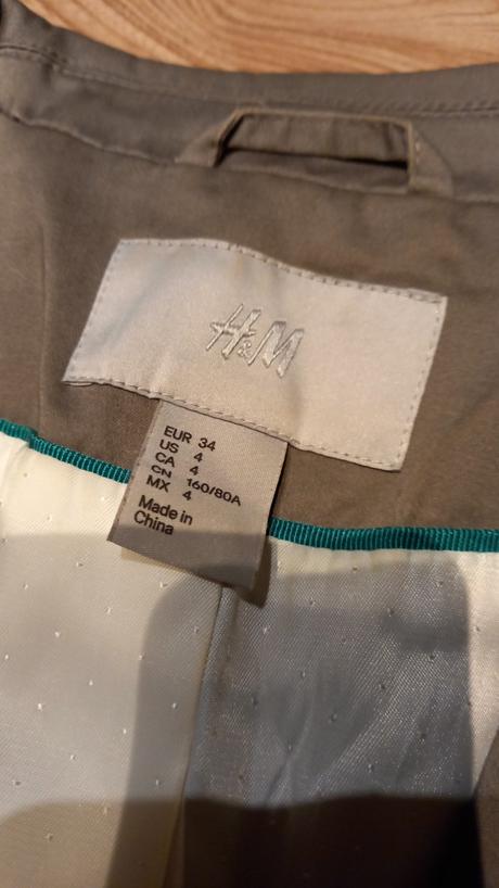 Elegantné sako h&m, h&m,34