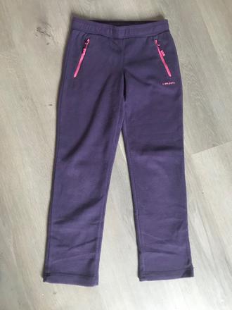 Zateplené nohavice, teplaky, 128