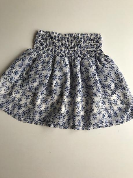 Vzorovaná sukňa, h&m,152