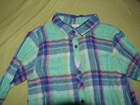 Predlzena flanelova kosielka next, next,122