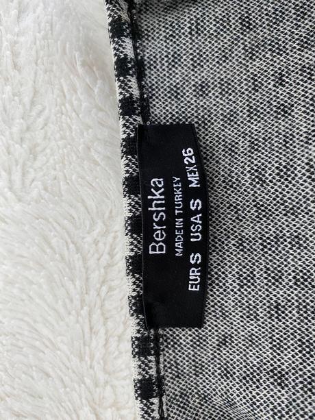 Kockovane tielko/top bershka, bershka,s