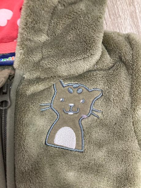 Zelená mikina, lupilu,68