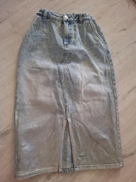 Dievčenská rifľová sukňa, sinsay,164