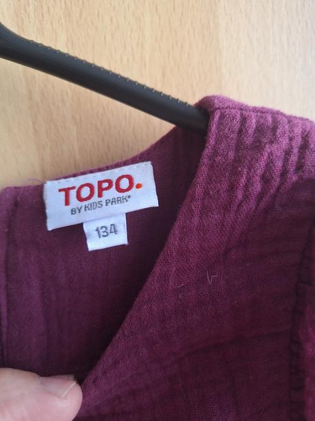 Šaty s dlhým rukavom a fodričkami, topolino,134