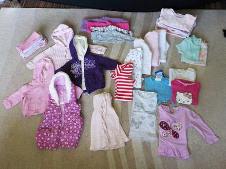 Balík oblečenia vel. 74 (6-9 m.) 34 ks, 68–80