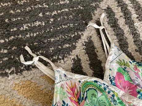 Farebné maxi šaty, h&m,128