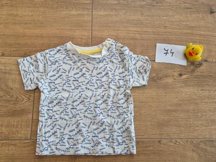 Krátky rukáv, h&m,74