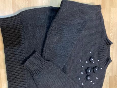 Sveter s perlickami, reserved,s