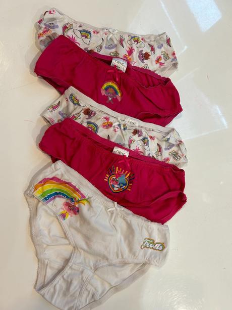 Nohavičky trolls 5ks zn.next (veľ.116), next,116