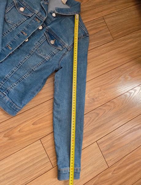 Riflová bunda, h&m,152