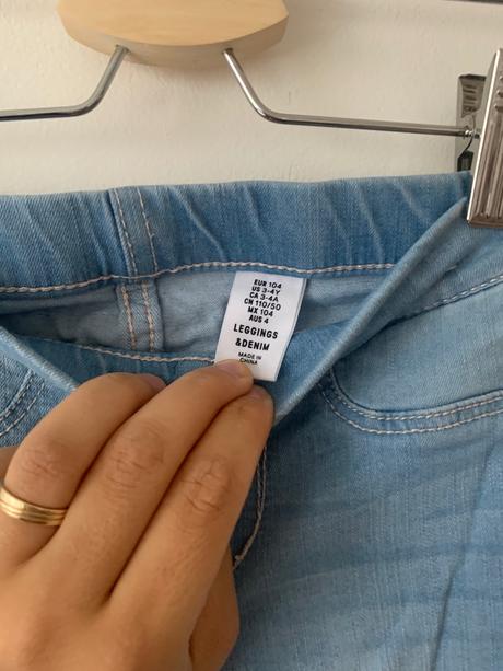 H&m džegíny 104, h&m,104