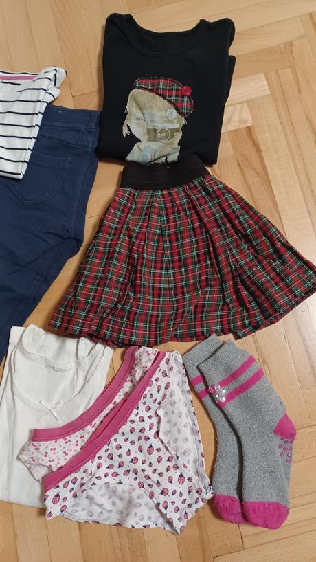 Mix oblečenia, veľ. 104/110, 104–116