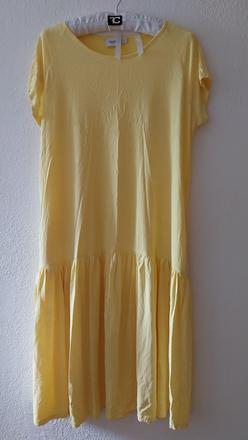 Letné žlté šaty, s