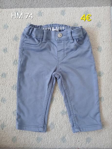 Nohavice 74, h&m,74