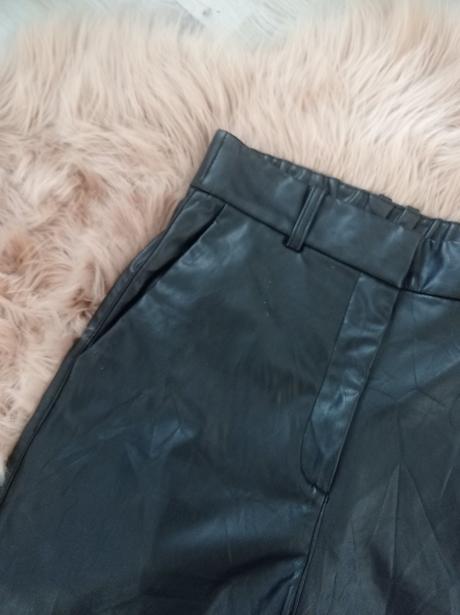 Koženkové nohavice h&m, h&m,m