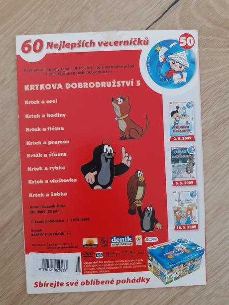 Dvd krteček,