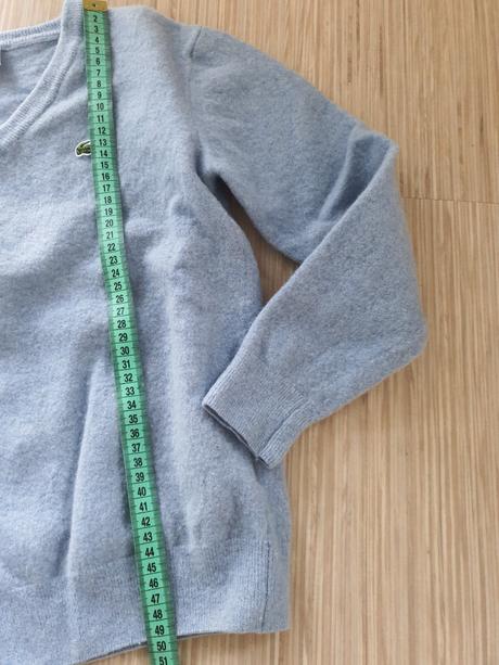 Kašmírový pulóver ch15, lacoste,140