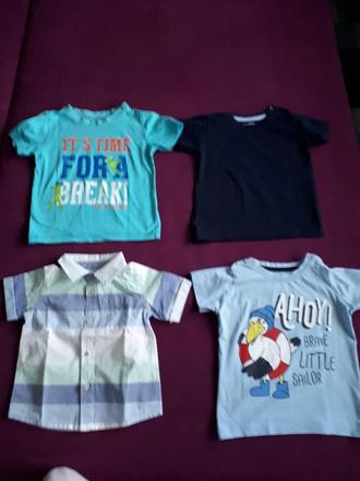 Detske tricka 4 kusy, 68