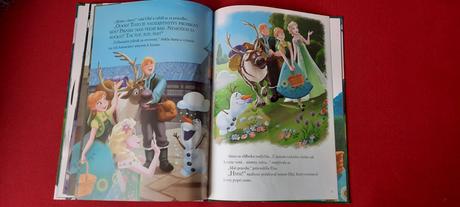 Knižka - ľadové kralovstvo vel. 29,5 x 21 cm,